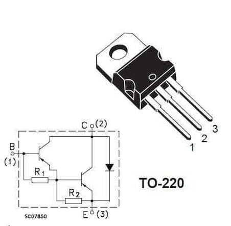 BDX53C - TO220 NPN Transistör