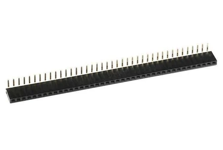 1x40 Dişi Header 40 Pin 90 Derece