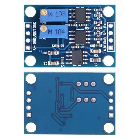 AD620 Yüksek Hassasiyetli Mikrovolt Sinyal Kuvvetlendirici Modül DC 12V