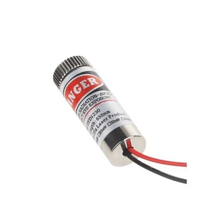 12mm 650nm 5mw Kırmızı Çizgi Kafalı Lazer