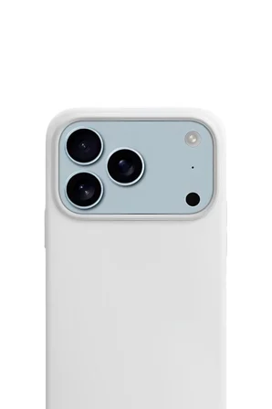 iPhone 17 Pro 6.3'' Soft Touch Lansman Silikon Kılıf İnci Beyazı