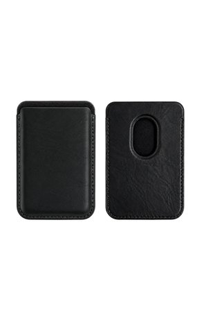 iPhone 17 Pro Max Premium  Hakiki Deri Cüzdan Magsafe Noir Siyah
