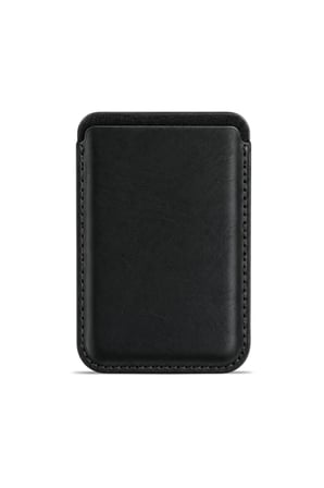 iPhone 16 Pro Premium  Hakiki Deri Cüzdan Magsafe Noir Siyah