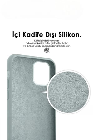 iPhone 13 Aura Akıllı MagSafe Animasyonlu Silikon Kılıf Lacivert