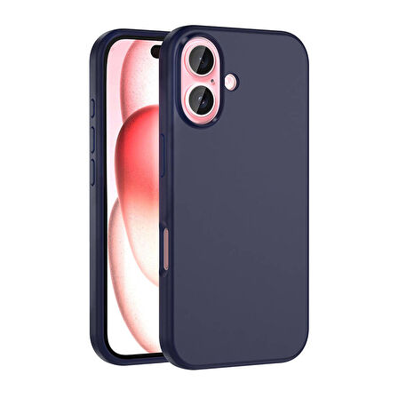 Forzacase iPhone 16 ile uyumlu Velvet Serisi İçi Kadife Magsafe Şarj Özellikli Silikon Kılıf