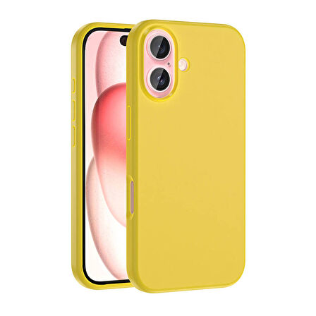 Forzacase iPhone 16 ile uyumlu Velvet Serisi İçi Kadife Magsafe Şarj Özellikli Silikon Kılıf