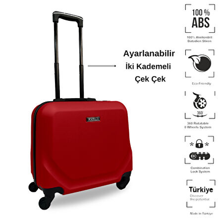 ANHELO Traveller ABS Hostes-Pilot Boy Valiz