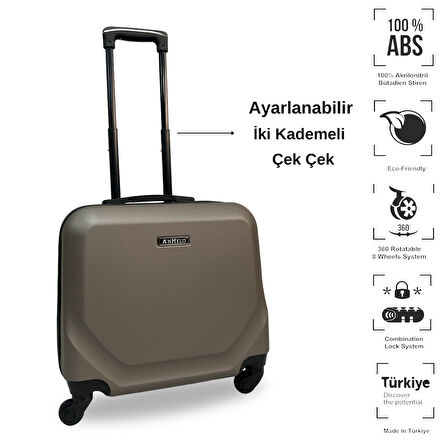 ANHELO Traveller ABS Hostes-Pilot Boy Valiz