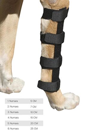 Bandajlı Düz Atel - 1 Numara (5 cm)