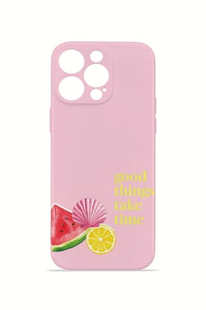iPhone 12 Pro Vorian İnce Kamera Korumalı Mika Kılıf Good Things Fruit Corner