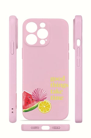 iPhone 12 Pro Max Vorian İnce Kamera Korumalı Mika Kılıf Good Things Fruit Corner