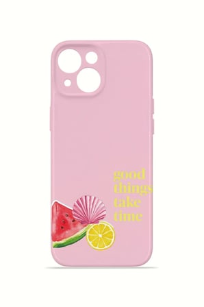 iPhone 15 Vorian İnce Kamera Korumalı Mika Kılıf Good Things Fruit Corner