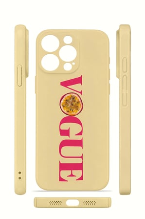 iPhone 15 Pro Vorian İnce Kamera Korumalı Mika Kılıf Vogeue Passion