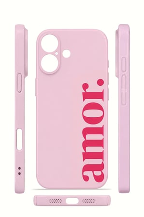iPhone 16 Vorian İnce Kamera Korumalı Mika Kılıf Amor Sunset