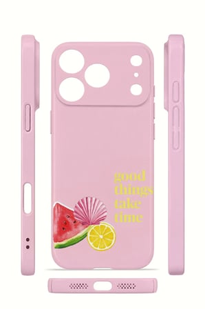iPhone 17 Pro Vorian İnce Kamera Korumalı Mika Kılıf Good Things Fruit Corner