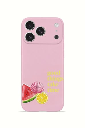 iPhone 17 Pro Vorian İnce Kamera Korumalı Mika Kılıf Good Things Fruit Corner