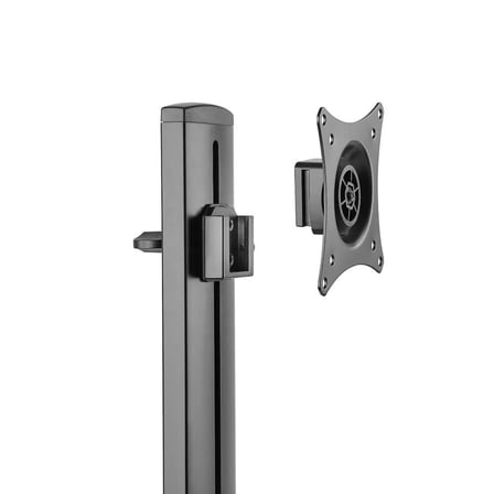 17"-32" Ergonomik Yükseklik Ayarlı Tek Monitör Standı, 8kg Taşıma Kapasitesi