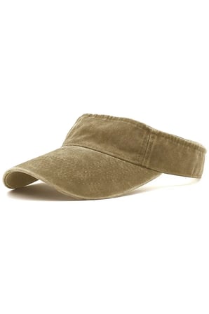 tezzgelsin kadın eskitme vintage %100 pamuklu tenisçi vizör şapka