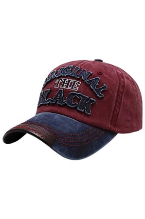 Tezzgelsin Unisex Eskitme Original The Black Nakışlı Ayarlanabilir Beyzbol Kep Şapka