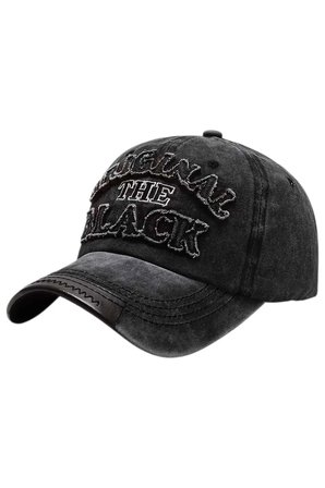 Tezzgelsin Unisex Eskitme Original The Black Nakışlı Ayarlanabilir Beyzbol Kep Şapka
