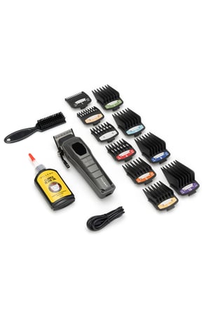 VME-P920 Profesyonel Saç ve Sakal Kesme Makinesi BLDC Motor Şarjlı DLC Seramik Bıçak 10 Tarak Dijital Ekran 4600 mAh
