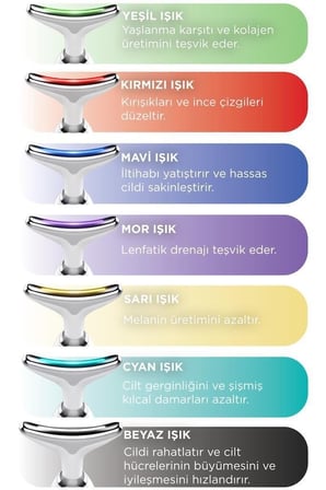 Özel Seri Cilt Bakımı Kadının Tercihi Ems Yüz ve Boyun Güzellik Cihazı ES1081 Beyaz