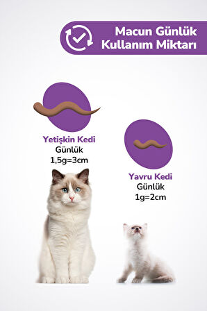 Kısırlaştırılmış Kedilere Özel Multivitaminli Malt Macun - Sterile Kısır Kedi Maltı 100 Gr
