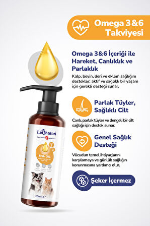 Kediler için Bağışıklık Tüy Deri ve Sindirim Seti (Malt paste-Multi paste-Damla-Balık yağı-Tablet)