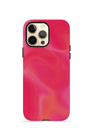 iPhone 12 Pro Vorian Çift Katmanlı Kılıf Hot Pink Melt
