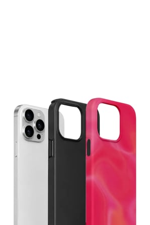 iPhone 12 Pro Max Vorian Çift Katmanlı Kılıf Hot Pink Melt