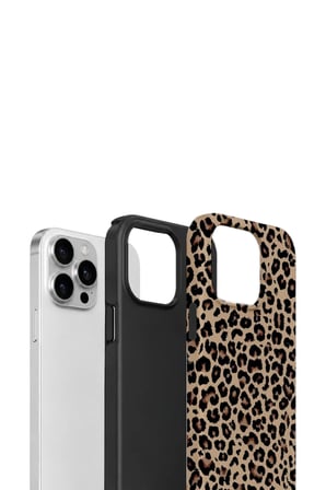 iPhone 13 Pro Max Vorian Çift Katmanlı Kılıf Sand Leopard