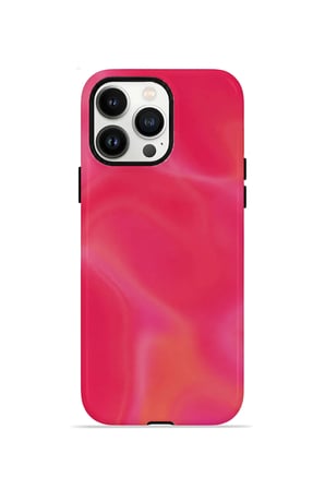 iPhone 13 Pro Max Vorian Çift Katmanlı Kılıf Hot Pink Melt