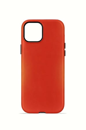 iPhone 14 Vorian Çift Katmanlı Kılıf Coral Heat