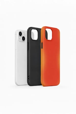 iPhone 14 Plus Vorian Çift Katmanlı Kılıf Coral Heat