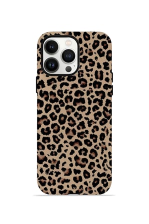 iPhone 14 Pro Vorian Çift Katmanlı Kılıf Sand Leopard