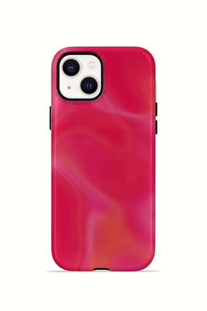 iPhone 15 Plus Vorian Çift Katmanlı Kılıf Hot Pink Melt