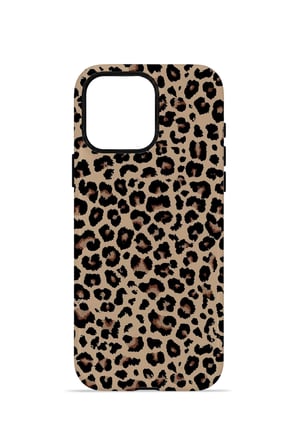iPhone 15 Pro Vorian Çift Katmanlı Kılıf Sand Leopard