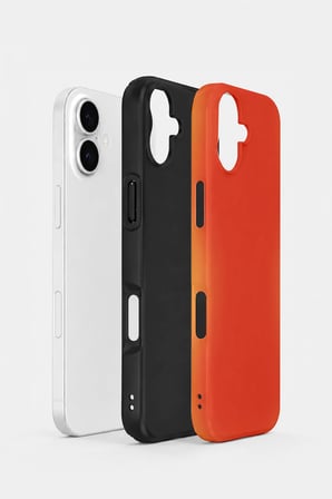 iPhone 16 Vorian Çift Katmanlı Kılıf Coral Heat