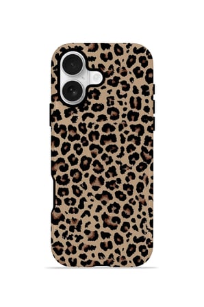 iPhone 16 Plus Vorian Çift Katmanlı Kılıf Sand Leopard