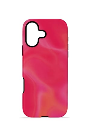 iPhone 16 Plus Vorian Çift Katmanlı Kılıf Hot Pink Melt