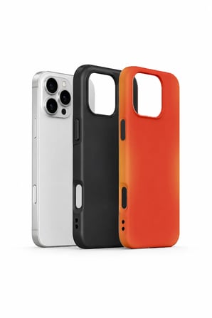 iPhone 16 Pro Vorian Çift Katmanlı Kılıf Coral Heat