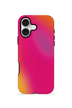 iPhone 17 Vorian Çift Katmanlı Kılıf Neon Sunset Aura