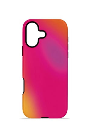 iPhone 17 Vorian Çift Katmanlı Kılıf Neon Sunset Aura