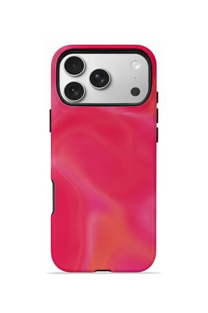 iPhone 17 Pro Max Vorian Çift Katmanlı Kılıf Hot Pink Melt