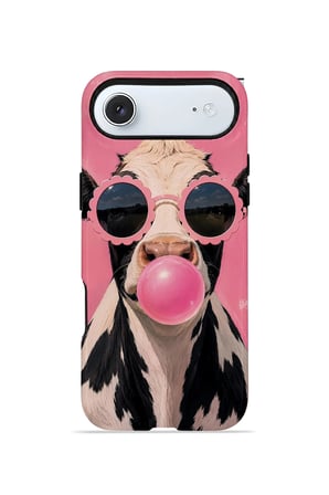 iPhone 17 Air Vorian Çift Katmanlı MagSafe Kılıf Bubblegum Cow