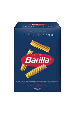 Fusilli (burgu) Makarna 500 G ( 9 Adet )