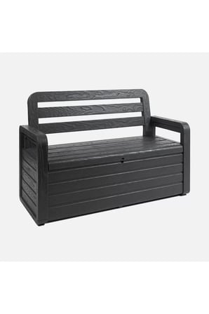 Panchina Foreverspring Bench Antrasit Sandıklı Bahçe Bankı 263 LT