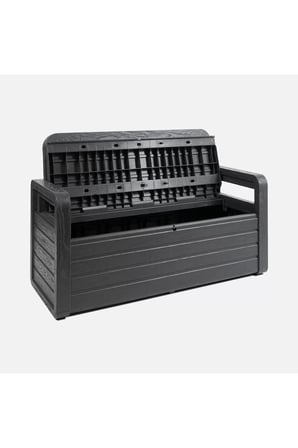 Panchina Foreverspring Bench Antrasit Sandıklı Bahçe Bankı 263 LT