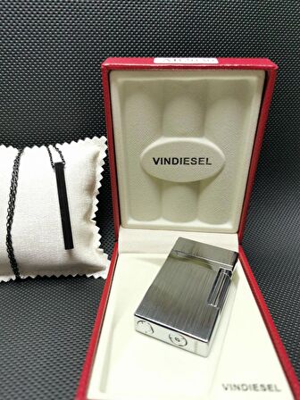 Kişiye Özel Vindiesel Dupont Mekanizmalı Lüks Çakmak - Hediyeli