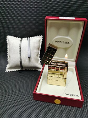 Kişiye Özel Vindiesel Dupont Mekanizmalı Lüks Çakmak - Hediyeli